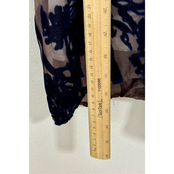 Revolve The LDRS High Neck Nude Lined Branch Mock Neck Mini Dress Women's Small - Picture 7 of 9